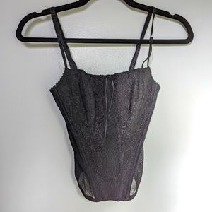 Black lace corset size xs-s